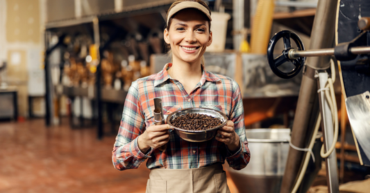 a successful paid coffee roaster